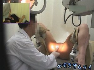 Many beautiful patients! Obstetrics and gynecology examination voyeur 2-1