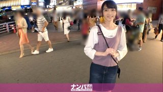 マジ軟派、初撮。 1395 駅前で声を掛けた色白美少女、セックス交渉すると断固拒否のガード固め女子だったので半ば強引に体に触れてみるとすぐに感じ始めて陥落ww美脚をビクビク震わせてうっとり顔で何度も絶頂する敏感女子に大変身！ MGS