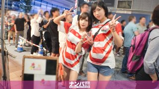 マジ軟派、初撮。 1398 ラグビーワールドカップで盛り上がる新宿で美女2人をホールド！！祝杯ムードからの乱交スクラムでまとめてトライ！！試合より熱いタッチダウンを彼女たちにキメるwww MGS