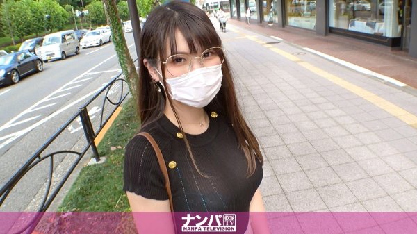 マジ軟派、初撮。 1875 メガネ巨乳のOLさん！今夜片想いの人と約束があるけど…スタッフのたくましい体によだれ垂らしてOKしちゃいました！ドMのスケベボディがアンアンエビ反り大絶叫！ MGS