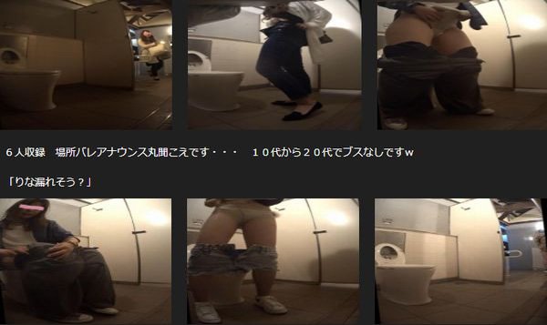 バレ場所アナウンス！？丸聞こえ駅トイレ洋式２０１９