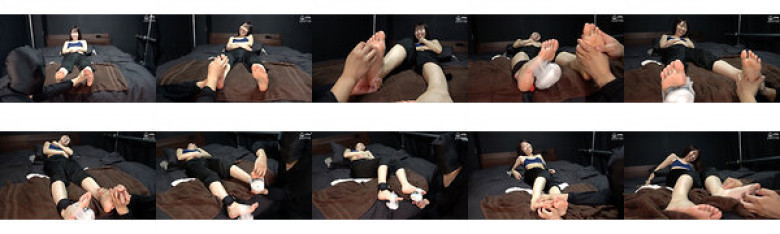 "Massage to increase the sensitivity of the soles! Make the soles of your feet ticklish with hints!" Wakashi Lab Vol.027-3 Mirai Domoto:SampleImage