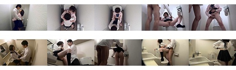 女子○生トイレSEX盗撮 関西巨乳J●＆純真清楚J● 編:SampleImage