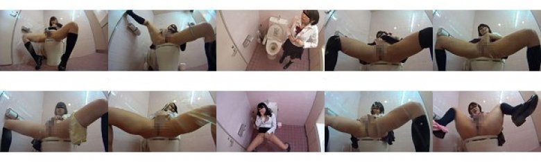 女子校生お漏らしトイレオナニー盗撮 VOL.10:SampleImage