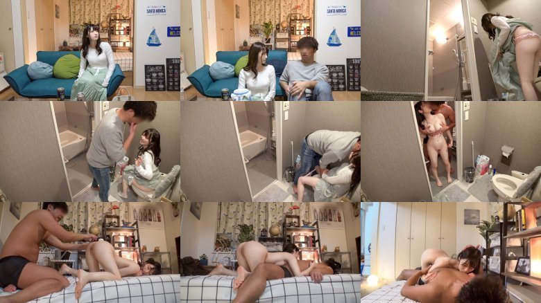 百戦錬磨のナンパ師のヤリ部屋で、連れ込みSEX隠し撮り 250 飲み会帰りにお持ち帰りした真っ白美肌の黒髪清楚な美少女！トイレに立ったところに突撃すると、押しに弱い彼女は訳わからず裸にされて…。思わず見惚れるエロかわボディを隠しカメラがREC！ MGS:サンプル画像