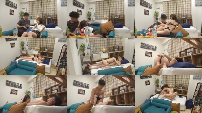 百戦錬磨のナンパ師のヤリ部屋で、連れ込みSEX隠し撮り 298 コンパで仲良くなったお姉ちゃん、さっぱりとした性格と笑顔が素敵なのでヤリたくなっちゃいました♪服を脱がすとエロかわTバックがお目見え！下着が映える超絶やわプリ美尻は今期でも1、2を争う国宝級！首をキュッとされながら膣奥を突かれるとマ●コ締まりまくるM性癖開花！ MGS:サンプル画像