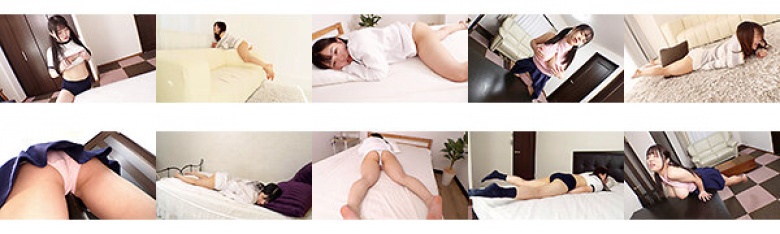 Confession/horn masturbation & prone masturbation Girl's real leg masturbation:SampleImage