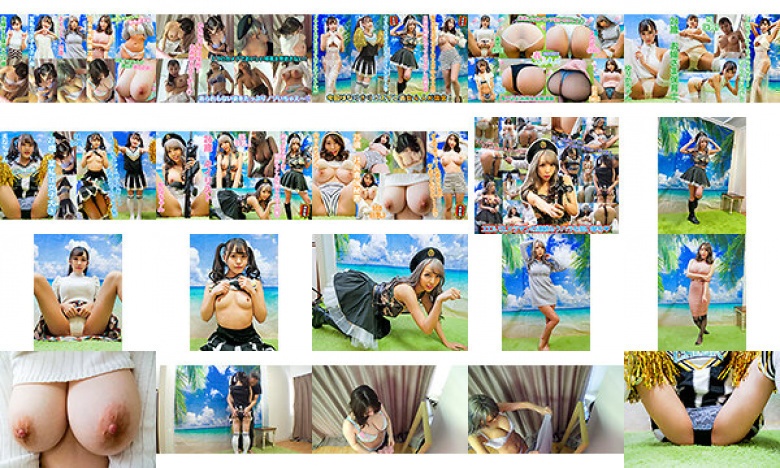 Amateur underwear in home photo session vol.066 [Chillarism new life support] Jade skin with Haruka pheromone ♪ Erotic Easter festival full of energy! ! 4 sets of cosplay beauties:SampleImage