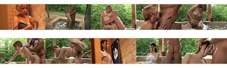 #Open-air bath #Outdoor sex #01:SampleImage