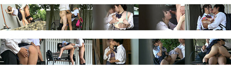 True story! A love hotel inside the park! ? Hidden camera footage of young couples having sex outdoors 2:SampleImage