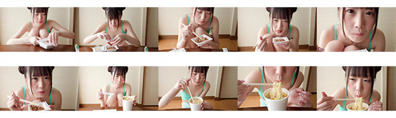 Amu-chan eats. Amu Himesaki:SampleImage