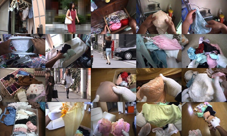 Invasion video of woman stealing underwear, office lady living alone 3:SampleImage