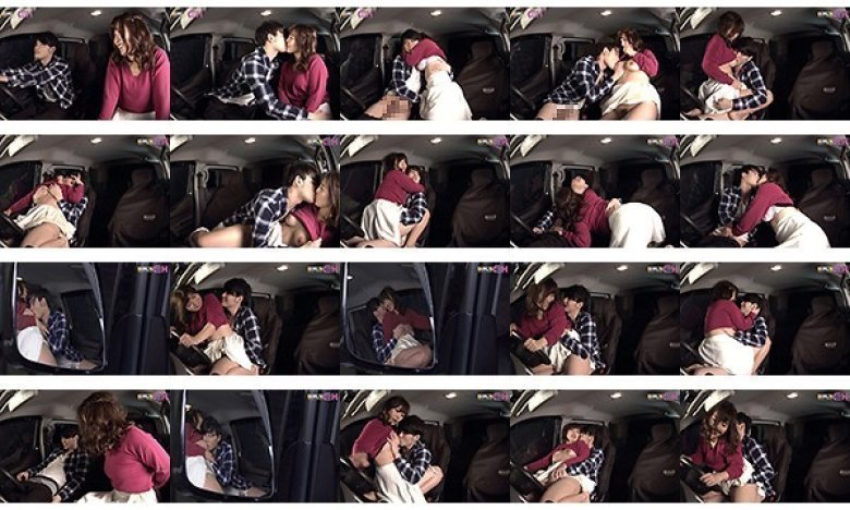 Car Sex-Hiroomi Nagase x Saki Miizumi, who gets stuck in the car many times in close contact:SampleImage