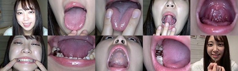 Mouth Fetish ~ Mouth / Teeth Observation / Spitting Chewing ~ Sara Kagami:SampleImage