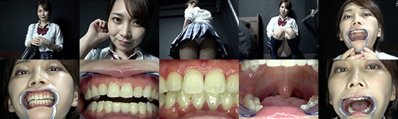 [A close-up shot of the mouth of a boyish uniform girl! ! ] Kaho Kashii:SampleImage