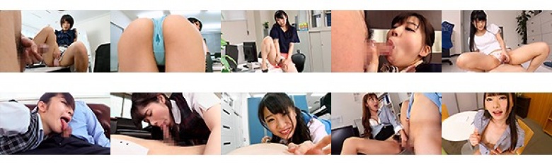 OLs in miniskirt erotic bodies will ejaculate male employees Chi Po in the provocative office! !!:SampleImage