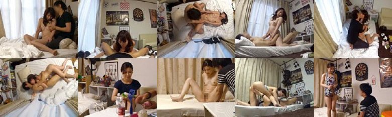 イケメンが熟女を部屋に連れ込んでSEXに持ち込む様子を盗撮したDVD。37〜強引にそのまま中出ししちゃいました〜:SampleImage