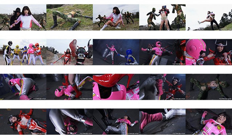 Super Heroine Domination Hell 43 Bakuretsu Sentai Daigaman Daiga 粉色:SampleImage