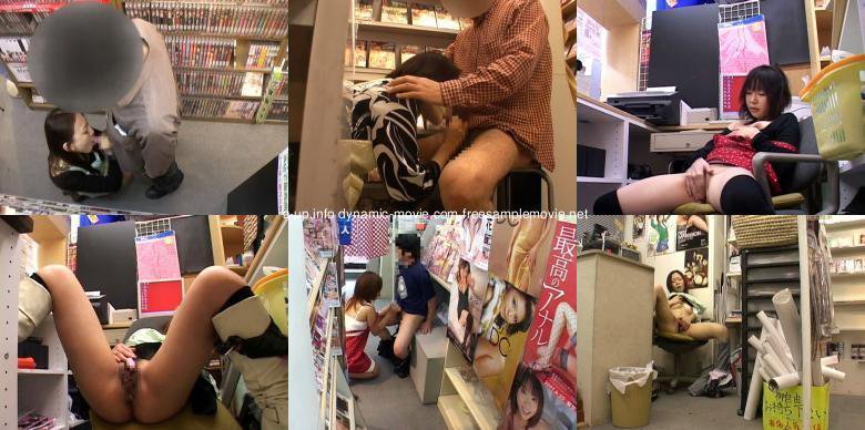 ビデオショップだと思って入ったら本番ヘルスだった！？ 外伝 レンタルビデオ店でバイトしてる女たちがエロ過ぎる件について 08:SampleImage